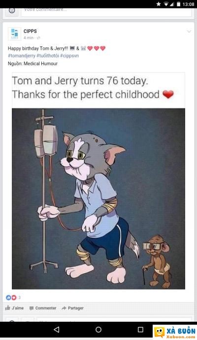 Sinh nhật Tom and Jerry là một dịp để tụ họp và cùng nhau đón sinh nhật của những nhân vật hoạt hình yêu thích của bạn. Hãy cùng xem những câu chuyện ngộ nghĩnh của Tom và Jerry trong ngày sinh nhật đặc biệt này và tận hưởng niềm vui đến bất ngờ!