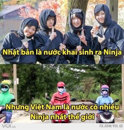  :(  ninja việt nam là lực lượng hùng mạnh nhất thế giới =))  :v 