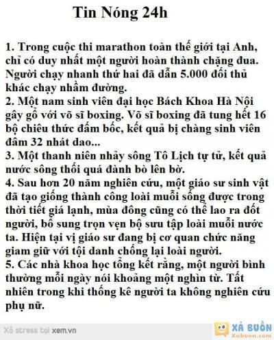  :d  bài cũ của em bị trôi mất, giờ up lại  =))  -  haivl