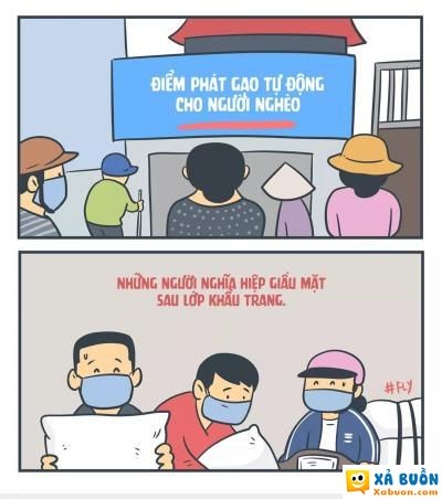  :(  chiếc "atm gạo" đầy tình nhân ái ở sài gòn, phát gạo 24/24 mùa covid19.  =)) 