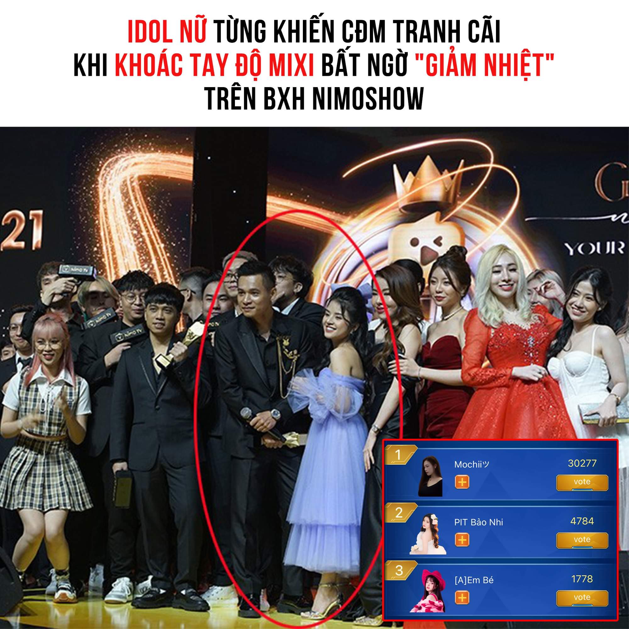 Idol Em bé từng giành giải Idol Nữ nổi tiếng nhất tại Nimo TV Gala 2021 ...