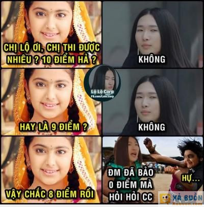  =)) <3   mấy bác biết điểm thi chưa :d  :x  -  haivl | hài hước | hài vl 