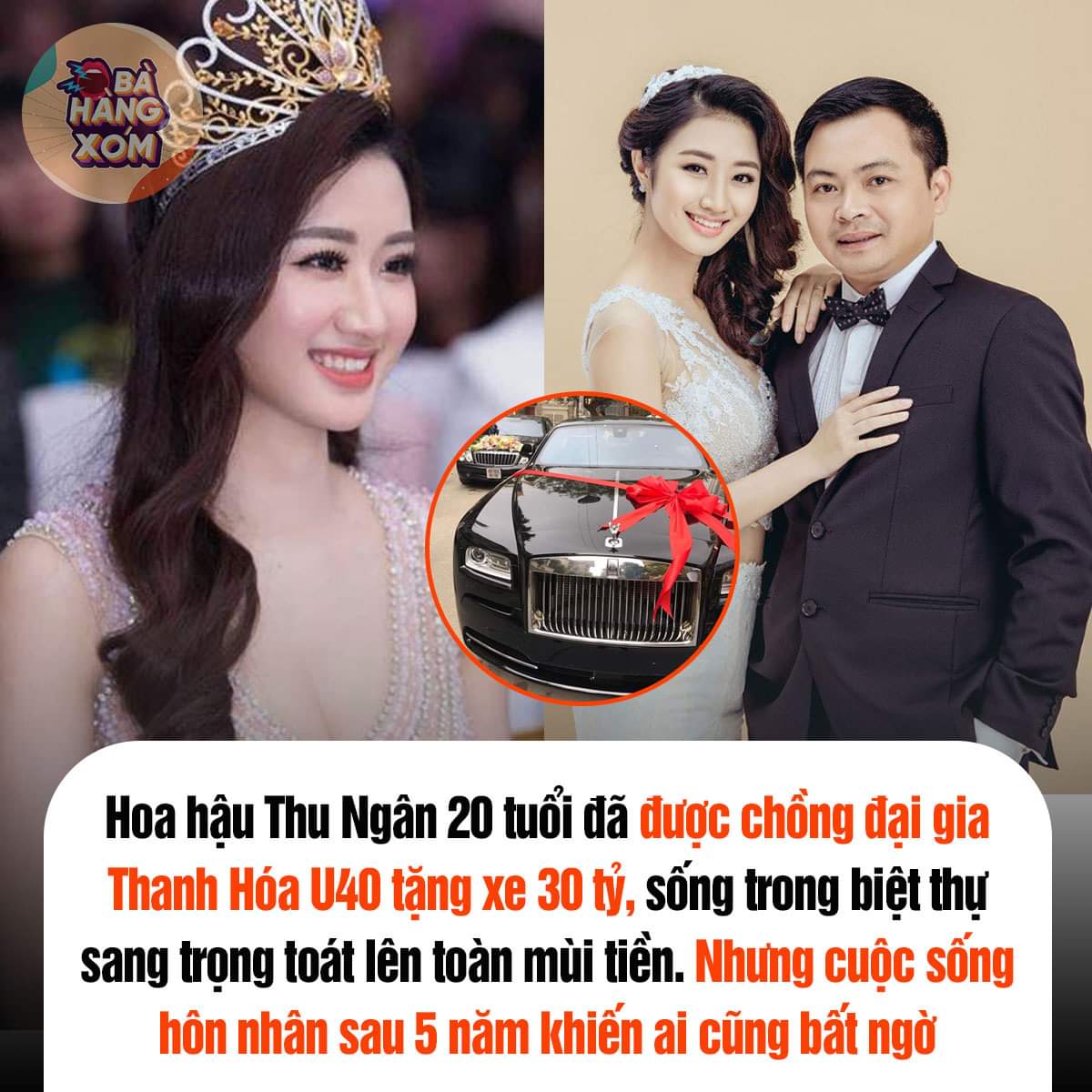 Sau 5 năm kết hôn với chồng đại gia, không ngờ Thu Ngân lại trở thành 👇