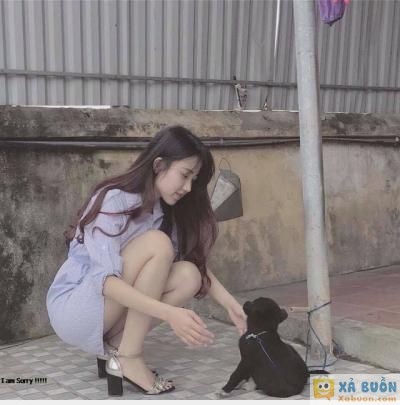  <3  không biết cô gái nhà ai, tạo dáng có một không hai tuyệt, vời mắt tôi ngắm mãi không rời “ước làm con chó đang ngồi vẫy đuôi”  <3 <3  