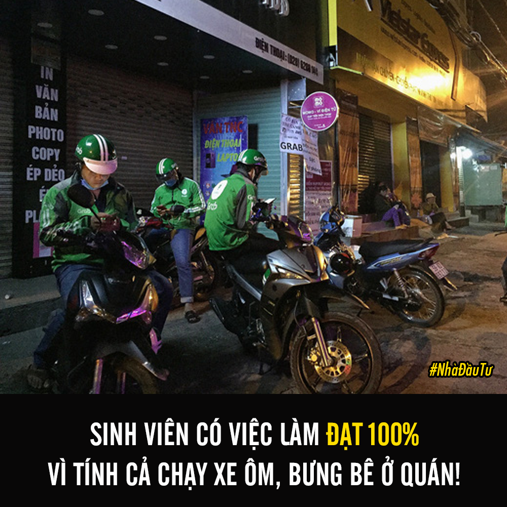 Tỷ lệ sinh viên tốt nghiệp ra trường có việc làm ở mức cao, có khi lên đến 100% ở tất cả các ngành, nhưng thực tế lại ghi nhận, không khó để tìm kiếm các trường hợp sinh viên tốt nghiệp ra trường đi chạy xe ômXem thêm công nghệ hay phục vụ quán ăn.

Khảo sát tình hình việc làm của sinh viên tại các trường thường gặp tình trạng: số sinh viên được khảo sát hoặc phản hồi khảo sát chưa cao, từ đó đưa ra kết quả cho toàn khoá không thể chính xác, không thể hiện đầy đủ thực trạng hiện nay.

Theo các chuyên gia, hiện, Bộ Giáo dục và Đào tạo đã có quy định nếu tỉ lệ sinh viên tốt nghiệp có việc làm thấp sẽ không được tăng chỉ tiêu, do đó, việc công khai tình hình việc làm của sinh viên tốt nghiệp cũng cần có sự kiểm chứng rõ ràng hơn. Tránh tình trạng tuyển sinh, đào tạo ồ ạt… về dài hạn sẽ dẫn đến tình trạng gia tăng tỷ lệ thất nghiệp ở nhóm lao động có trình độ.

Theo VTV.

#nhadautu