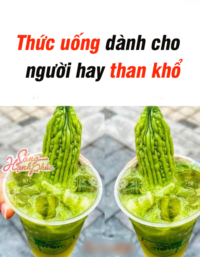 Thành phần dinh dưỡng của sinh tố khổ qua