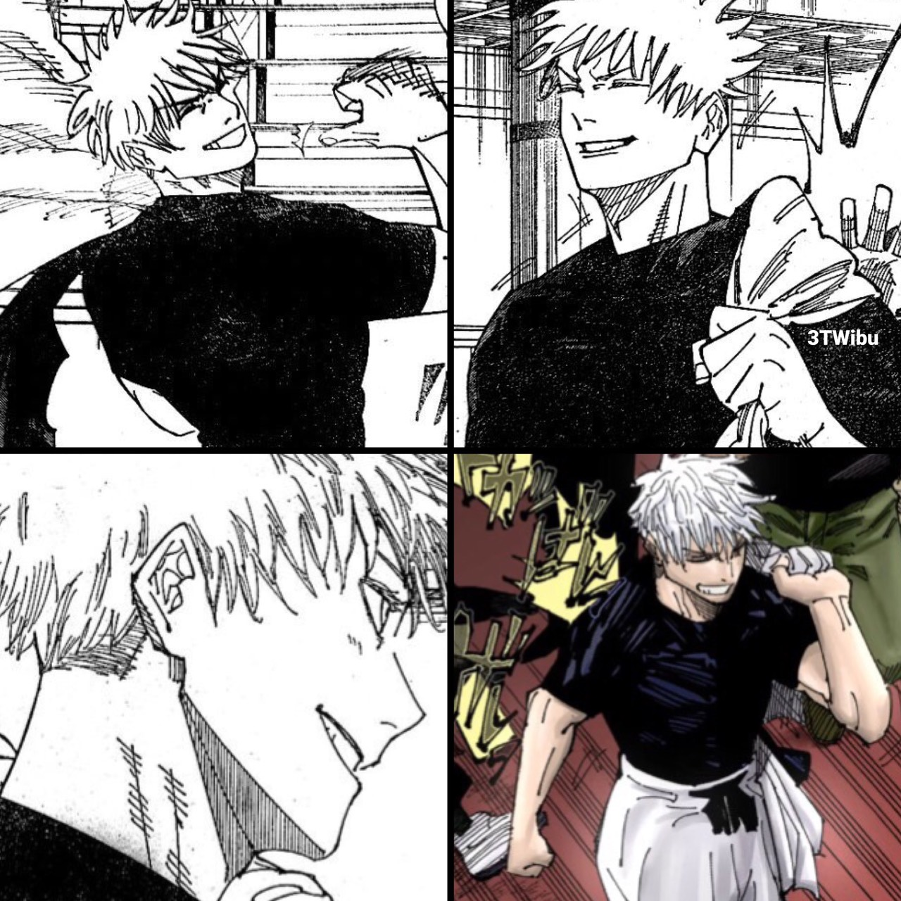 Nụ cười của Gojo Satoru trước trận đấu với Sukuna! 🥹💔