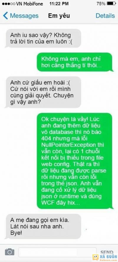  :d  bảo người ta chia sẻ để rồi bỏ đi như vậy. dân lập trình nó khổ vậy đấy  :( 
