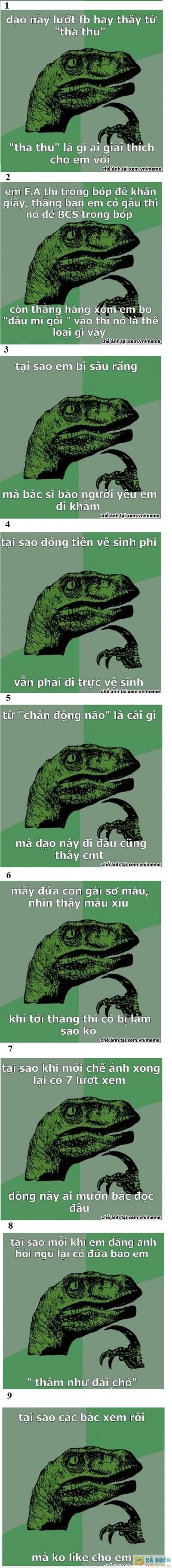  <3  sê ri khủng long hỏi ngu :))  :(  -  haivl | hài hước | hài vl  