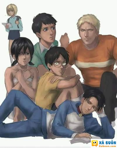  <3  AOT x Doraemon  :(  -  haivl | hài hước | hài vl  