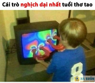  =)) <3   ai hay nghịch vầy là có tuổi thơ dữ dội rùi...  :v 