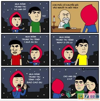  :(  mua bánh trung thu tặng bcs :v  :3  -  haivl | hài hước | hài vl  