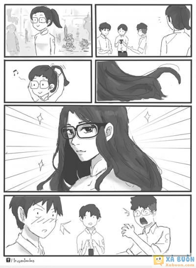  =))  khi con nhỏ tóc đuôi gà cù lần nổi hứng xõa tóc :-o :-o :-o  =)) <3  