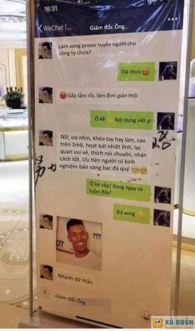  =)) <3   khi sir bảo thiết kế poster tuyển dụng  :3  -  haivl