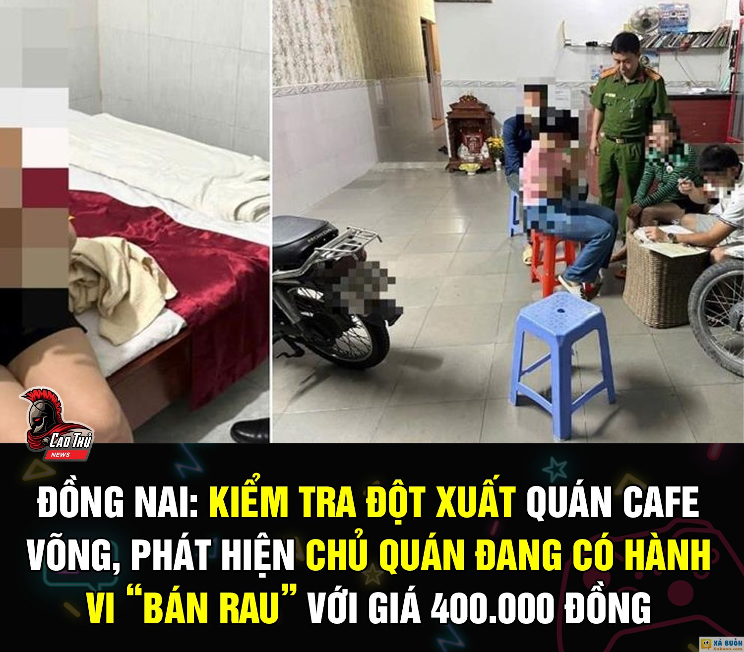 U60 VẪN CHƯA NGHỈ HƯU 🥲 Theo Công an tỉnh Đồng Nai, đêm ngày 2/12, Công an phường Trảng Dài, TP Biên Hòa kiểm tra đột xuất một nhà nghỉ thuộc KP3 phát hiện, bắt quả tang bà N.T