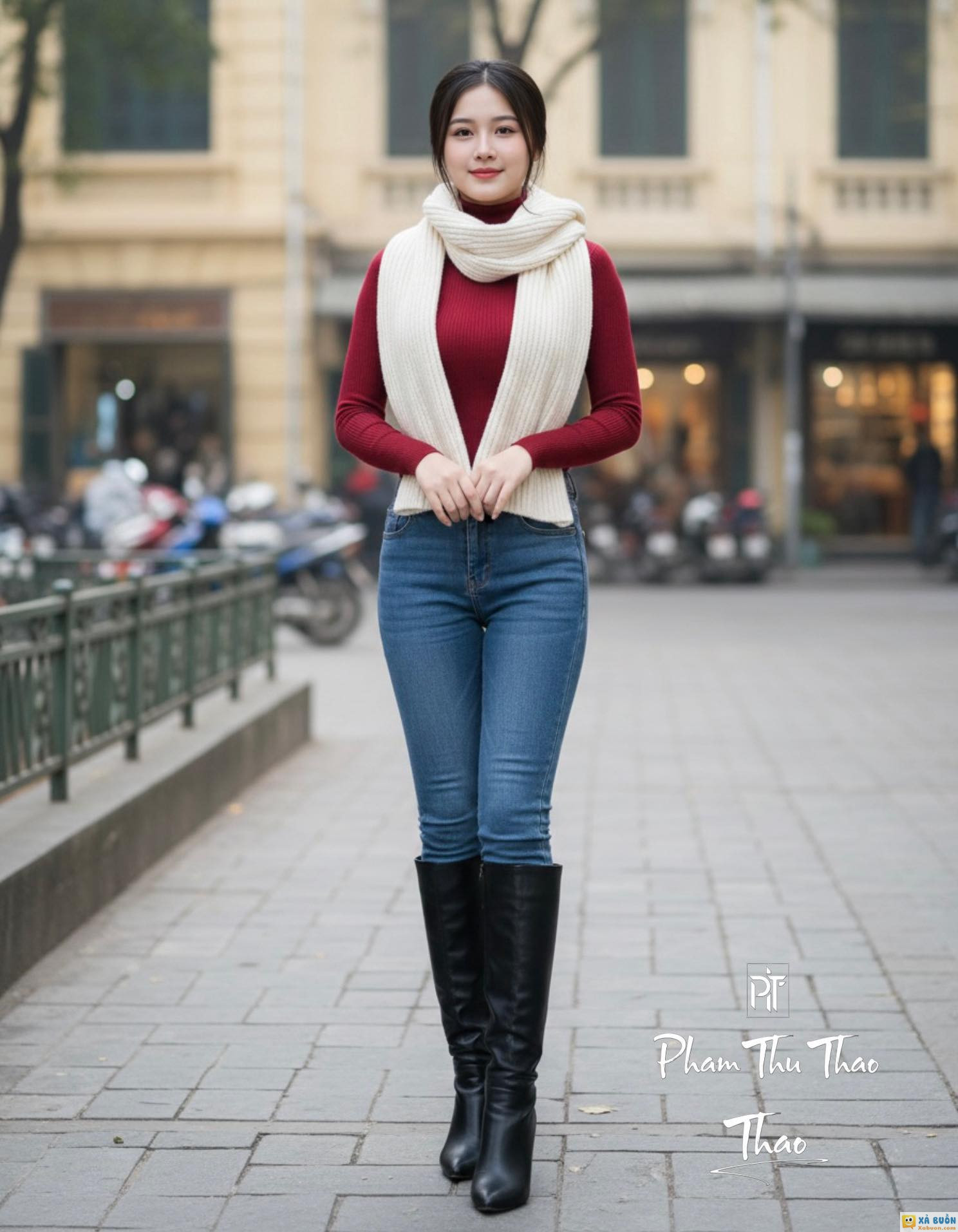 Đông về gió chạm bờ vai Phố dài lặng lẽ không ai đợi chờ