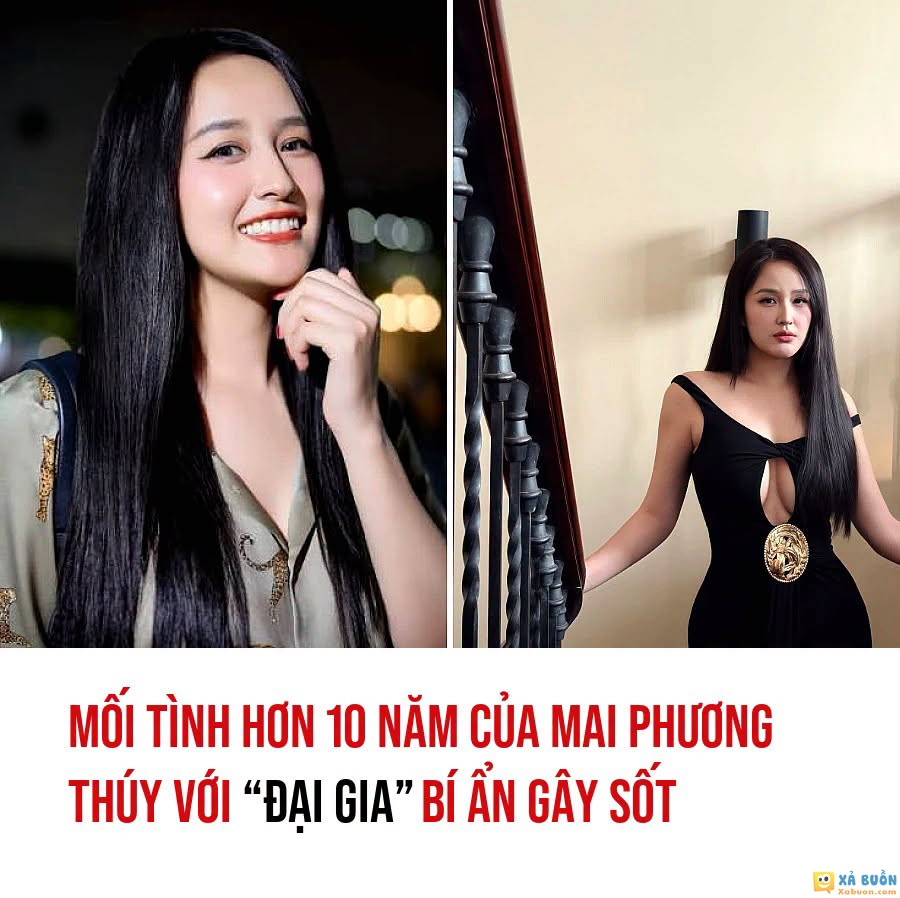 MỐI TÌNH HƠN 10 NĂM CỦA HOA HẬU MAI PHƯƠNG THÚY VÀ BÍ ẨN PHÍA SAU ÁNH HÀO QUANG 😮 Giữa thời điểm Mai Phương Thúy gây chú ý trở lại, câu chuyện tình kéo dài hơn một thập kỷ với người yêu kín danh lại được nhắc đến. Theo các phát ngôn trước đây, bạn trai là người thành đạt, có điều kiện kinh tế và được nàng hậu mô tả là “đẹp trai”, “đào hoa”; còn bản thân cô tự xây dựng sự nghiệp, chỉ nhờ anh ở vai trò hỗ trợ khi cần thiết. Mối quan hệ được Mai Phương Thúy kể rằng cô từng chủ động chia tay nhiều lần, nhưng bạn trai luôn níu kéo để duy trì. Năm 2024, sự kiện chiếc nhẫn ở ngón áp út và gọi người yêu là “anh xã” làm dấy lên suy đoán về hôn nhân, dù cô vẫn giữ kín danh tính đối phương.Ở tuổi 38, người đẹp vẫn tập trung vào đầu tư và kinh doanh, sự kín tiếng được cho là yếu tố khiến câu chuyện này mãi nóng trên mạng xã hội