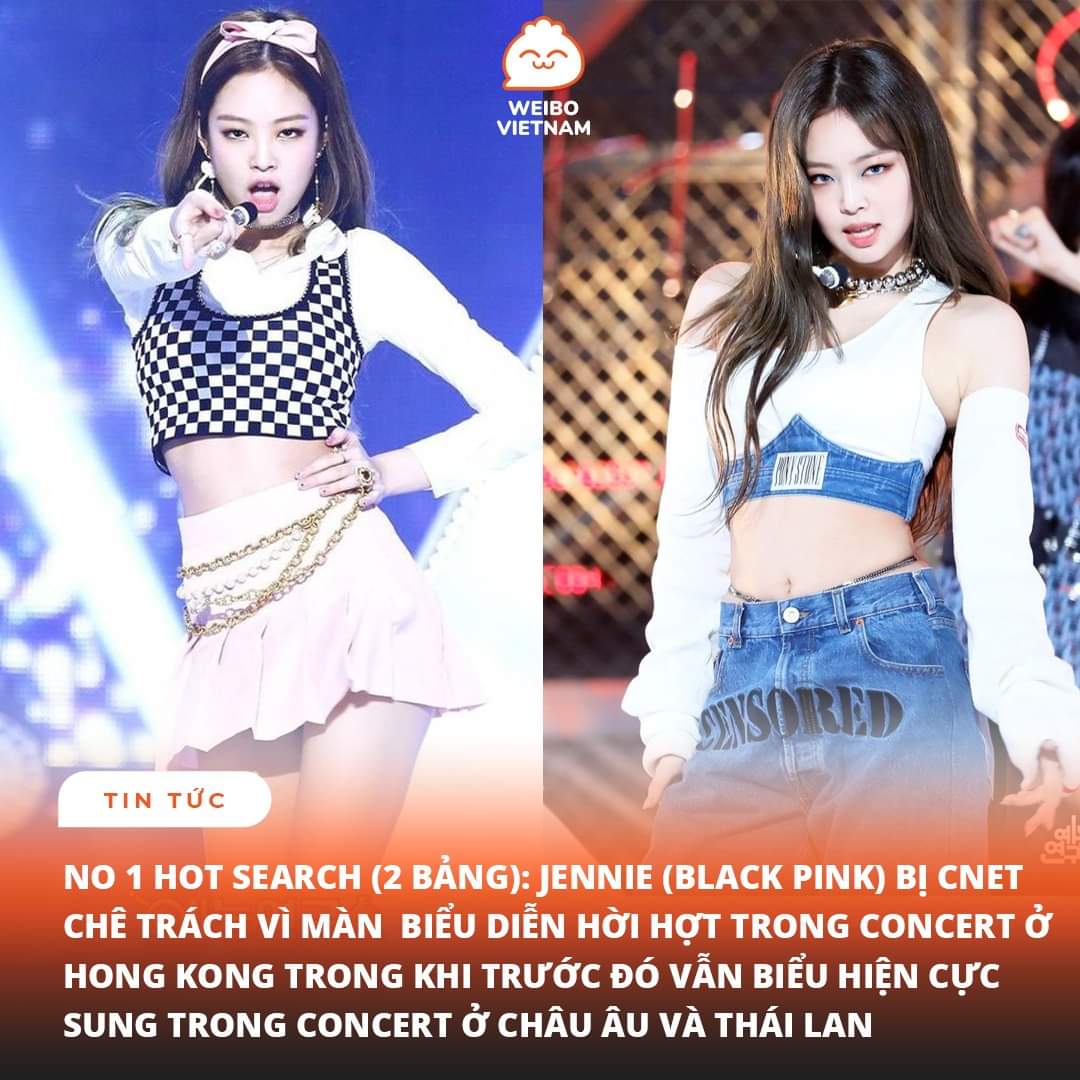 TRANH CÃI LẠI NỔI LÊN

Trong đêm concert Black Pink ở Hong Kong vừa qua, netizen Trung Quốc cho rằng phần trình diễn của Jennie quá mức hời hợt, động tác nhảy như không có sức trong khi trước đó, trong concert ởXem thêm châu Âu và Thái Lan thì nữ idol vẫn biểu hiện cực sung và máu lửa. Một số ý kiến của CDM xứ Trung về phần trình diễn của Jennie:

>> Này, có phải Jennie đang trình diễn hời hợt hơi quá mức rồi không? Thực sự là rất rõ luôn ấy, trông cô ấy như kiểu chẳng muốn nhảy nữa. Không giống là vì mệt mỏi nên mới thế mà là kiểu buông trôi luôn ấy….

>> Hồi trước có người nói Jennie biểu diễn hời hợt tôi còn đi combat lại luôn nhưng xem cái sân khấu này thực sự không cười nổi nữa. Vốn dĩ giá vé… Xem thêm