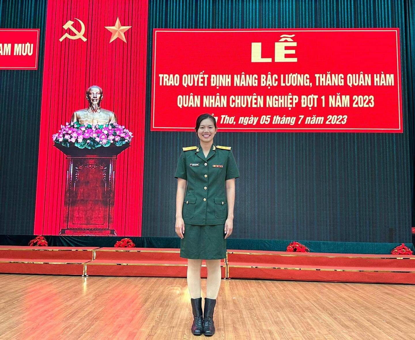 Nguyễn Thị Ánh Viên được thăng quân hàm, trở thành Trung tá Quân nhân chuyên nghiệp trẻ nhất Việt Nam 🇻🇳