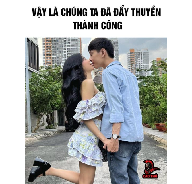Nữ MC Mai Dora đã công khai hẹn hò cùng BLV Văn Tùng. -  haivl