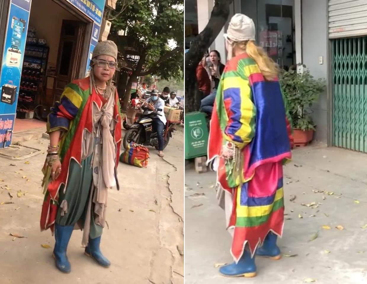 Phượt thủ Bella được khen ngợi phối đồ bằng lá cờ cực đỉnh, Phạm Thoại phải gọi bằng cụ
