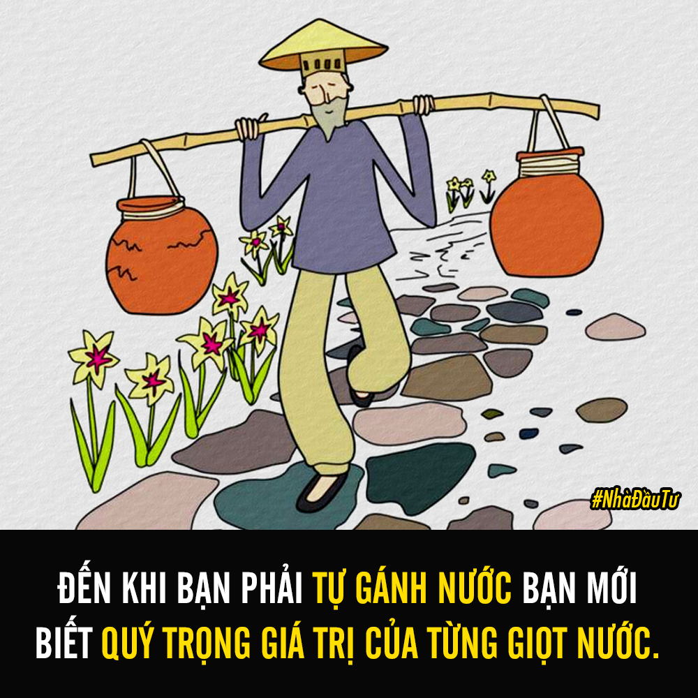 Ở ĐỜI, KHÔNG GÌ TỰ DƯNG MÀ CÓ

Tự mình gánh nước, mới biết giá trị của từng giọt nước.

Tự mình leo núi, mới biết trân quý từng dặm đường bằng phẳng.

Tự mình vun trồng, mới biết tinh túy trong từng hạt gạo

TựXem thêm mình làm lụng, mới biết vất vả của từng đồng ti.ền kiếm ra.

Tự mình lo cho mình, mới biết thương công sức của cha mẹ

Tự sống trong đời, mới biết không gì là dễ dàng.

#nhadautu