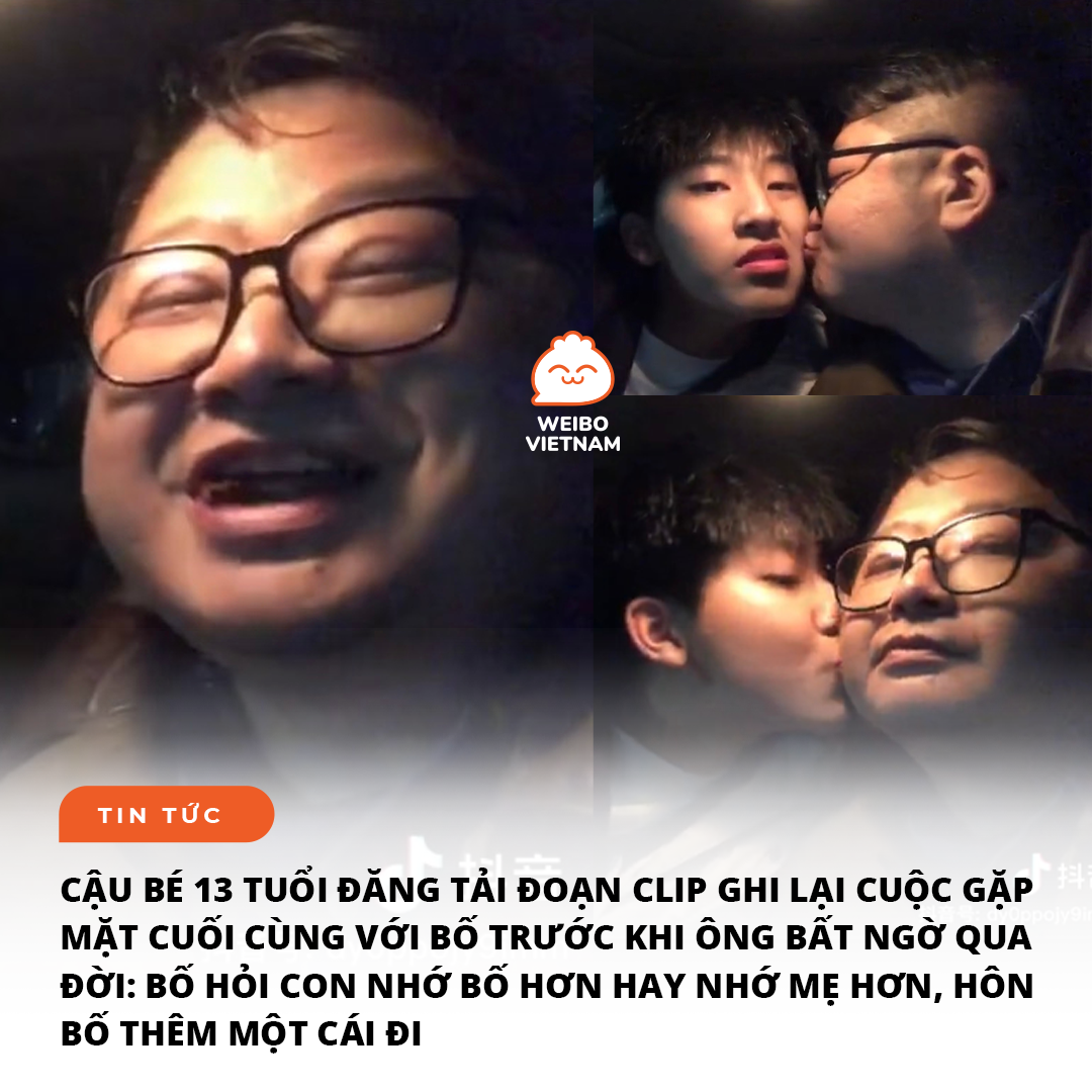 CHẲNG AI BIẾT TRƯỚC ĐƯỢC ĐÂU SẼ LÀ LẦN CUỐI CÙNG

“Con nhớ bố hay nhớ mẹ?”
“Nhớ mẹ”
“Về nhà con ngủ với bố hay ngủ với mẹ?”
“Bố, tuần này con về nhà được không”
“Được, nào con thơm má bố một cái”, “Haha, thêmXem thêm cái nữa, thêm cái nữa nào!”

Đó là lần gặp mặt và cuộc trò chuyện cuối cùng của cậu bé với bố của mình khi ông tới trường nội trú cấp 2 để thăm em. Dù cách một cái màn hình nhưng người xem vẫn có thể cảm nhận được sự hạnh phúc và vui vẻ của người bố khi ấy. “Bạn vĩnh viễn chẳng thể biết được ngày mai và điều ngoài ý muốn, cái nào sẽ đến trước” - không lâu sau đó, bố của cậu bé bất ngờ qua đời.

Ngày nào em cũng nhắn tin cho bố kể lại cuộc sống hàng ngày, xem như bố vẫn còn ở bên cạnh:… Xem thêm