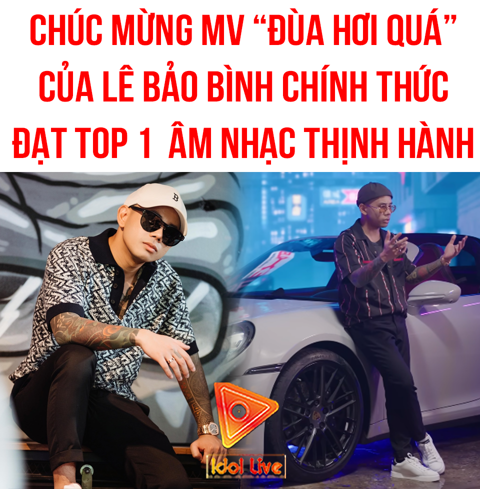 Lê Bảo Bình tiếp tục bỏ túi thêm một MV đạt top 1 trending nữa. Không rầm rộ PR, sản phẩm nào cũng xác lập thành tích đáng nể, chúc mừng Lê Bảo Bình 😍😍