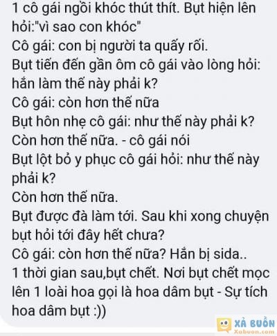  =))  sự tích hoa dâm bụt :v  <3  -  haivl | hài hước | hài vl   