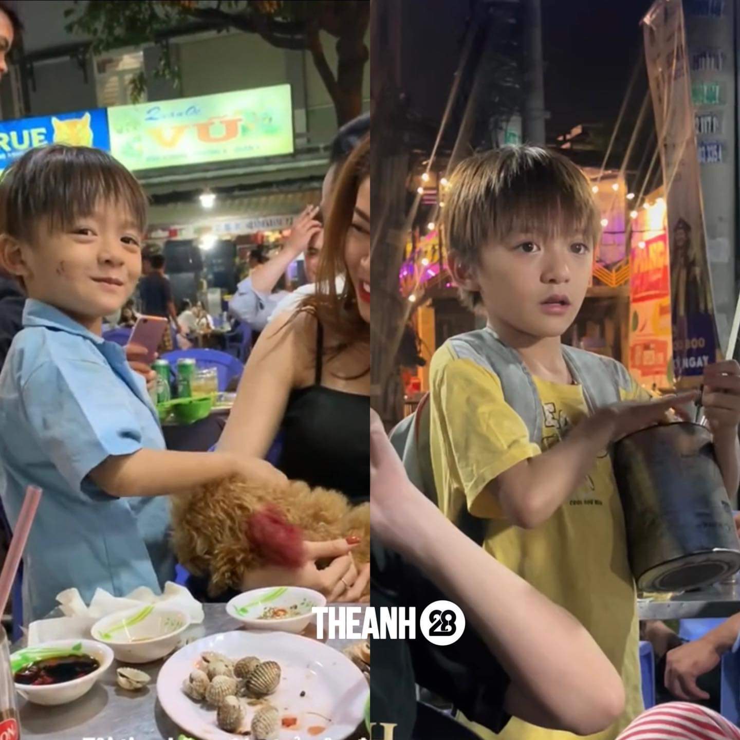 Hỏi con có phải là cậu bé nựng chú chó trên tiktok không? Bé trả lời: 