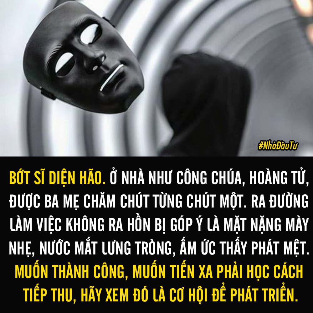 GỬI NGƯỜI TRẺ: ĐỌC ĐI CHO TỈNH NGỘ

1. Nói được làm được. Không làm được thì làm ơn im lặng, tiếp thu...

2. Khó khăn đầy rẫy ra đấy. Muốn thành công thì học cách vượt qua nó, kiên trì và bớt than thở. NgoàiXem thêm đường đầy kẻ suốt ngày chỉ biết than thở, làm thì chẳng làm.

3. Bớt sợ. Cái đáng sợ thì không sợ, đi ngoài đường dù chỉ một giây cũng cố mà vượt lên người khác, tự nhủ tai nạn nó không tìm đến với mình đâu. Còn cơ hội đến thì chỉ nhanh hơn một giây để chớp lấy thôi cũng sợ: Muốn có công việc mà không dám nộp CV, muốn có kinh nghiệm thì lại sợ đi làm ảnh hưởng việc học thay vì học cách kiểm soát thời gian thật hiệu quả.

4. Muốn có nhiều thứ nhưng lại sợ mất sức. Thấy người ta năng động,… Xem thêm