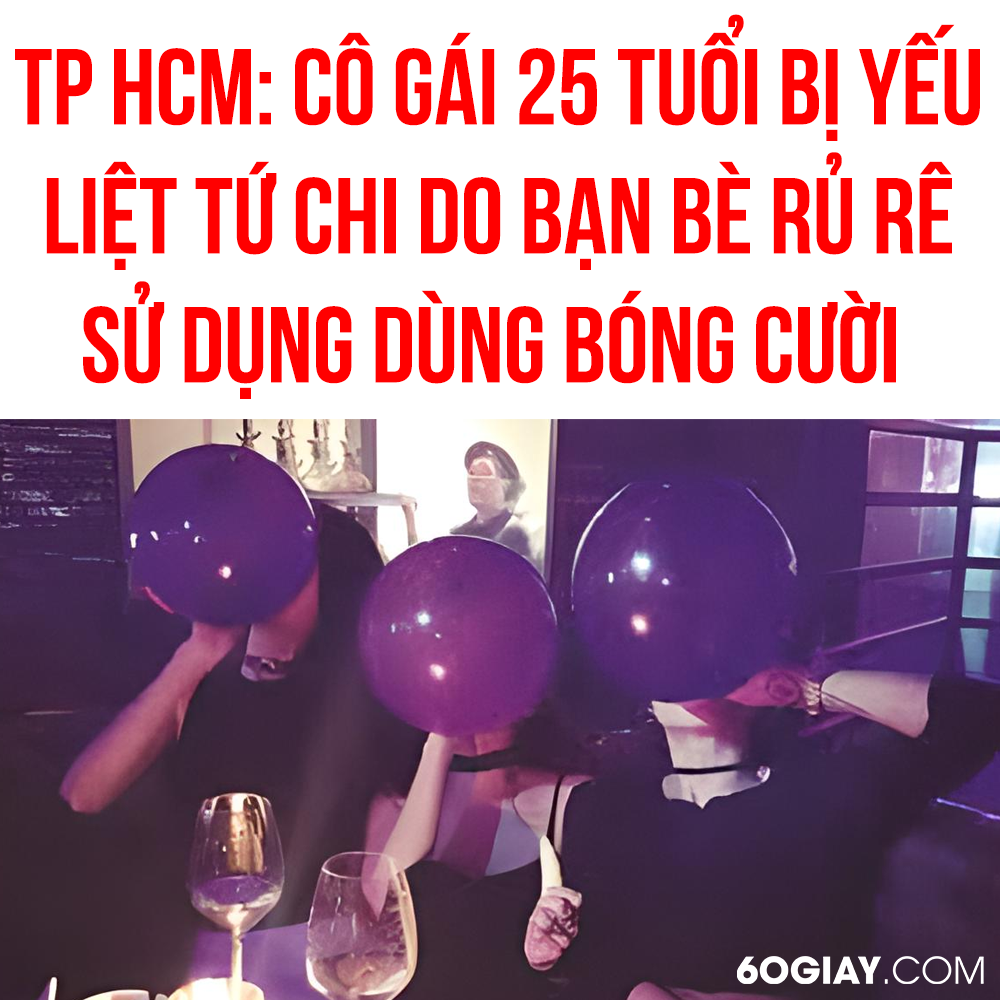 BỎ ĐI BẠN ƠIII...

Mới đây, Phòng khám khoa Nội thần kinh, Bệnh viện Quận 11, TP.HCM, cho biết đã tiếp nhận bệnh nhân nữ 25 tuổi, đến khám vì tình trạng đi không vững, yếu hai chân và giảm cảm giác ở cả tứ chi.

Xem thêm Sau khi thăm khám và đo điện cơ cho người bệnh, bác sĩ ghi nhận tình trạng tổn thương đa dây thần kinh, đối xứng hai bên, diễn tiến cấp tính. Sau khi hỏi thêm về tiền sử, cô gái cho hay 2 tháng gần đây được bạn bè rủ rê sử dụng bóng cười.

Theo các bác sĩ, trường hợp này cần được bổ sung vitamin B12 (thông qua đường tiêm bắp) và tránh tiếp xúc khí cười. Sau điều trị, người bệnh tiên lượng phục hồi khá tốt.