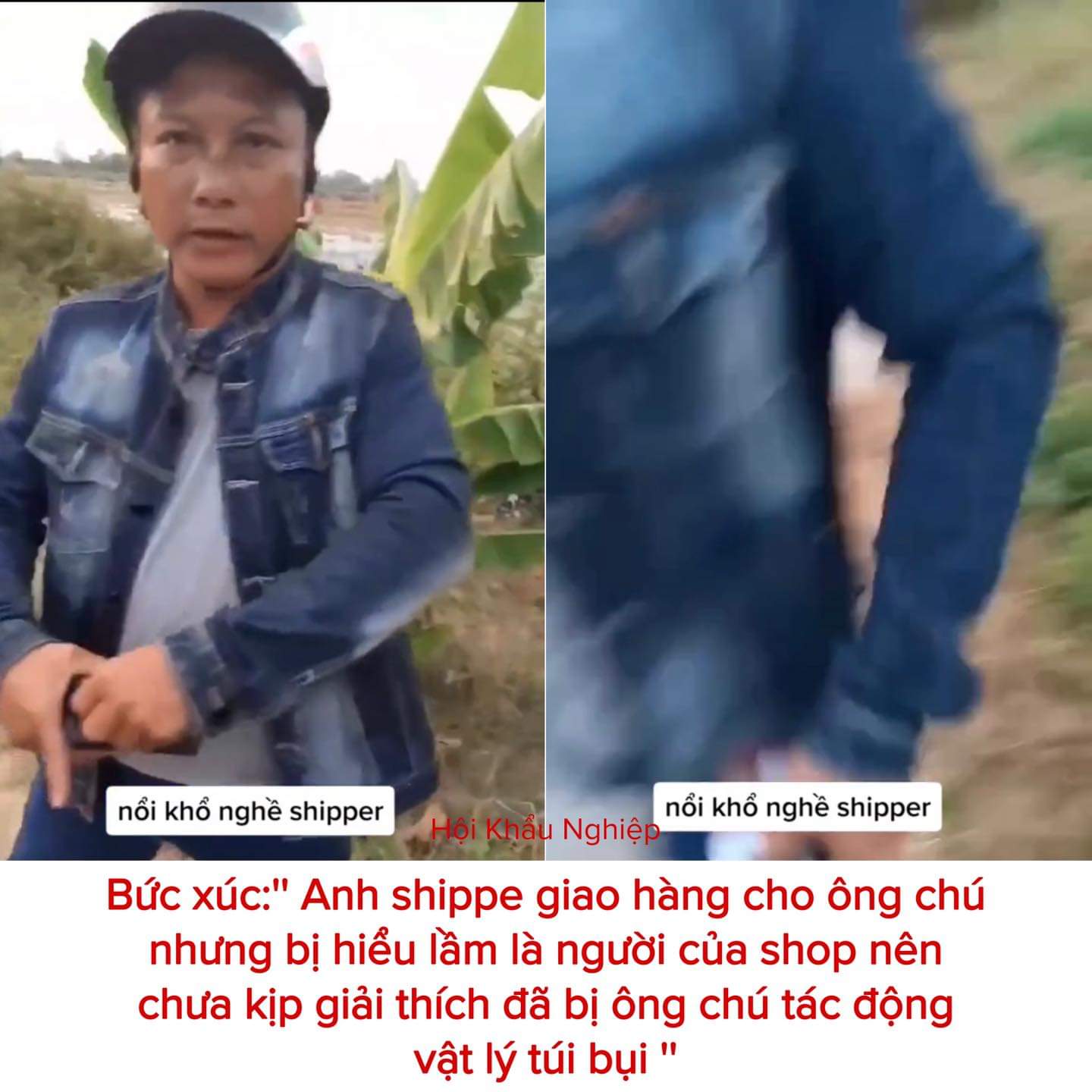 Hãy thử làm shipper đi để hiểu được 3 chữ'' HÀO QUANG SHIPPER '' khổ đến nhường nào:

Mxh lan truyền clip được ghi lại cảnh một anh shiper giao đồ cho một ông chú trung tuổi, sự việc rất bình thường cho đến khiXem thêm ông chú đòi kiểm tra hàng và phát hiện hàng bên trong không như ý mình đã đặt lúc trước của shop nên đã tỏ thái độ bự.c tứ.c và liên tục gọi tên cha mẹ anh shiper

Vì nghi ngờ shiper là cùng một nhà với shop nên ông chú đã bỏ bọc hàng xuống rồi liên tiếp tác động vật lý khiến anh shiper tím tái dù cho đã cố giải thích trong vô vọng rằng mình chỉ ship thuê thôi...

Clip bên dưới!