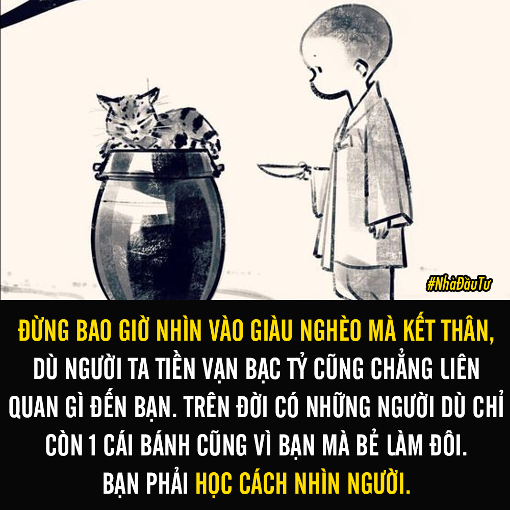 6 Điều Con Nên Khắc Cốt Ghi Tâm

1. Đừng tham gia vào những cuộc bình phẩm người khác. Chỉ cần 