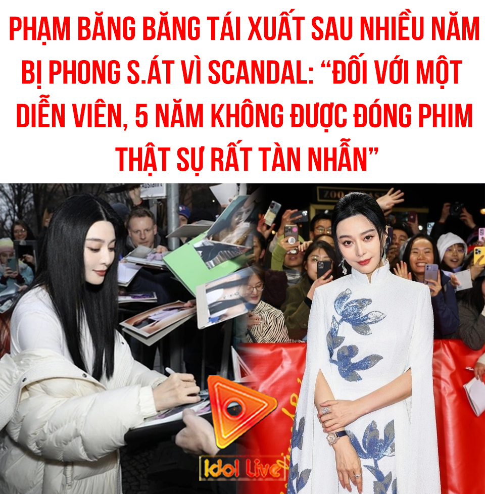 Phạm Băng Băng nghẹn ngào trong ngày trở lại 🥹 -  haivl