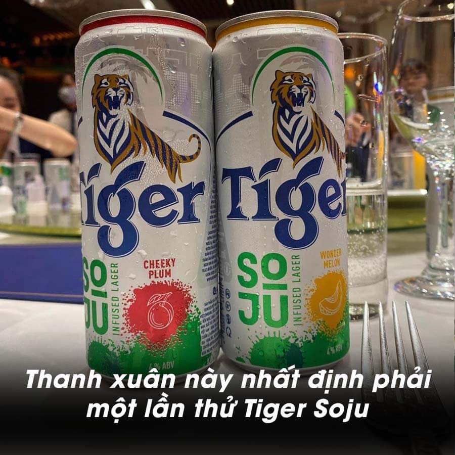 Có 2 thử trên đời này bạn không được bỏ lỡ, một là Tiger Soju Dưa lưới, hai là Tiger Soju Mận =))))

Thứ 6 rồi, lên kèo thôiii!

#TigerSojuInfusedLager #TigerBeer #TigerxGDragon