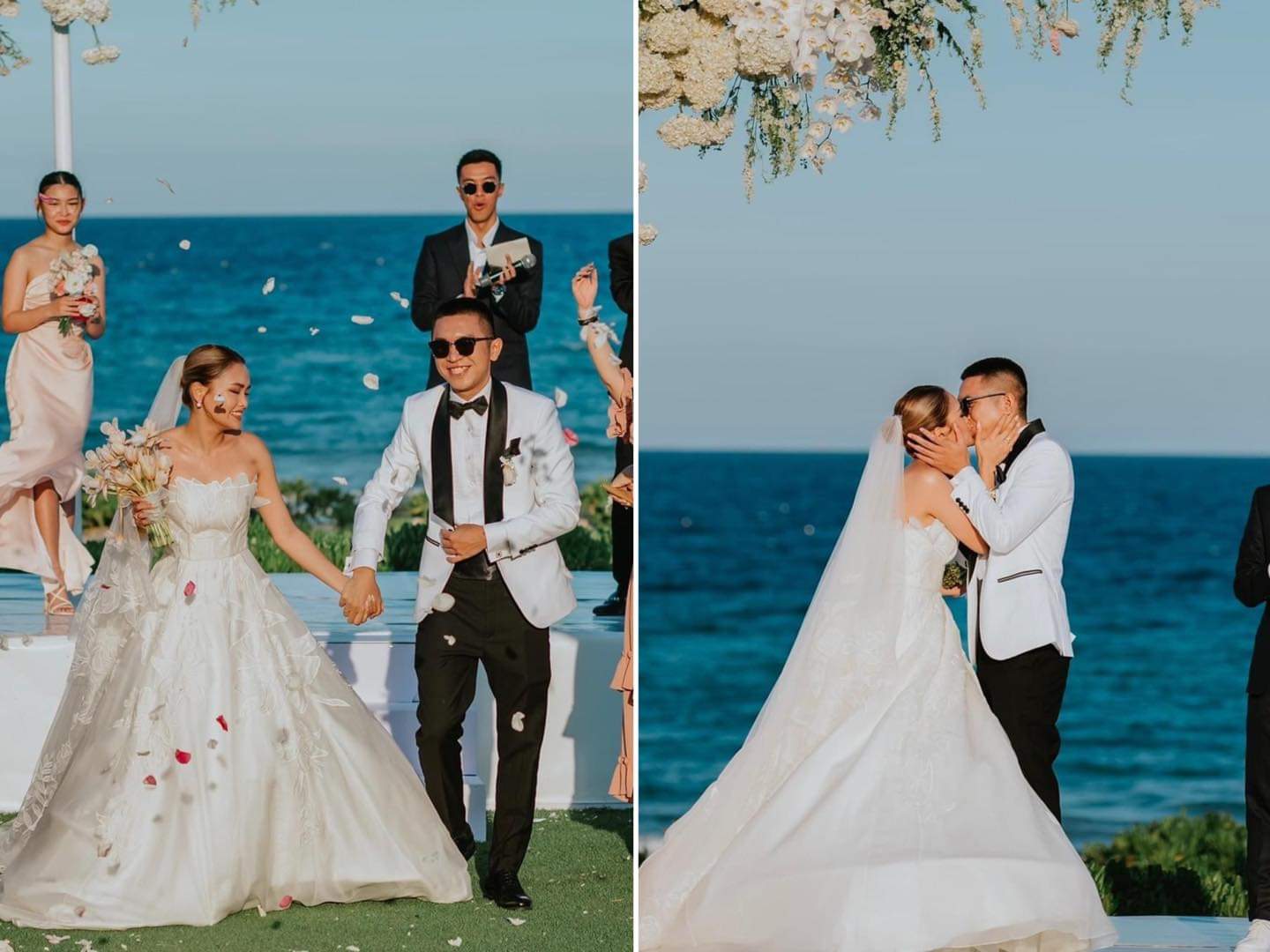 Cái kết viên mãn cho 6 năm yêu nhau là đám cưới cổ tích của cặp đôi Linda Ngô- Phong Đạt