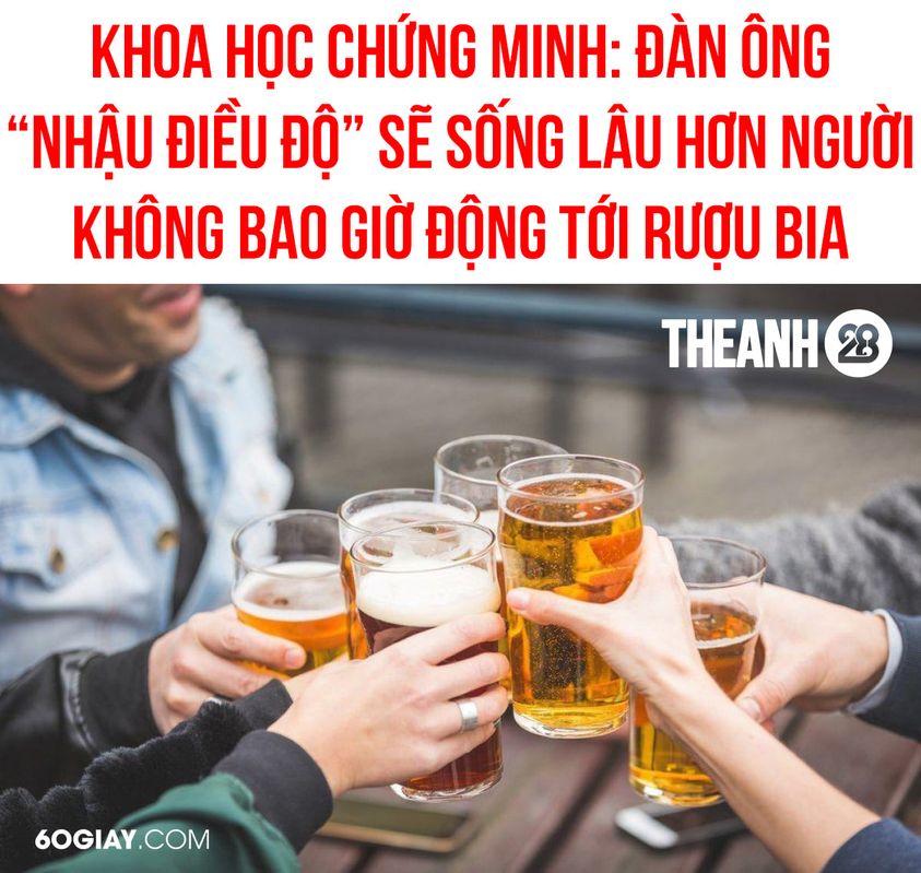 Uống bia hài hước - Tổng hợp câu chuyện và thơ vui về rượu bia