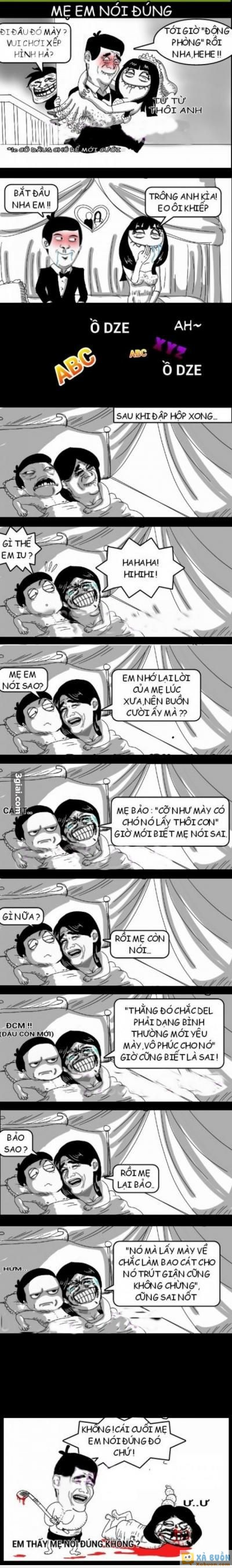  :v  mẹ em nói đúng lắm =))  <3  -  haivl | hài hước | hài vl   