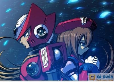  :x :x  tuổi thơ của em. vừa cày lại, tới khúc iris chết buồn vcđ các bác ạ :'( (megaman x4)  <3 <3  