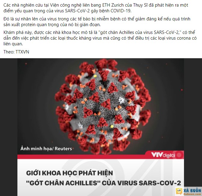 Gót chân Achilles của virus SARS-CoV-2 -  haivl | hài hước | hài vl  