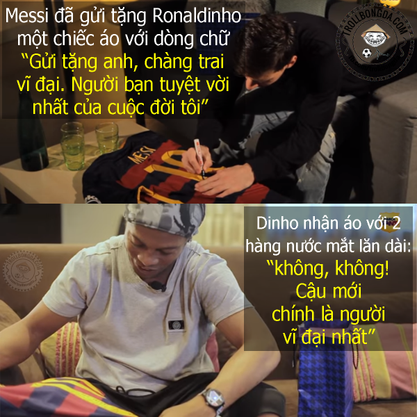  :(  Messi giờ ngang tầm Pele, Maradona rồi  <3  -  haivl | hài hước | hài vl 