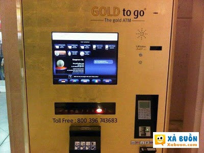 Máy ATM bán vàng ròng ở Ả Rập -  haivl | hài hước | hài vl   