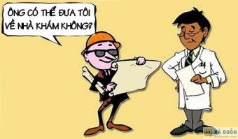 Truyện cười: Bác Sĩ Choáng Váng Khi Đến Nhà Bệnh Nhân