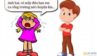 Truyện cười: Bí Quyết Tránh Bị Đòn Khi Gặp Đầu Gấu