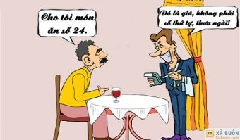 Truyện cười: Cách Gọi Món Ở Nhà Hàng -  haivl | hài hước | hài vl  
