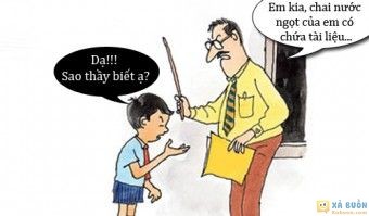 Truyện cười: Cách Phát Hiện Học Trò Gian Lận -  haivl | hài hước | hài vl 