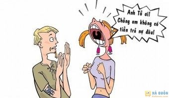 Truyện cười: Cách Vợ Giúp Chồng Ngủ Ngon -  haivl | hài hước | hài vl 