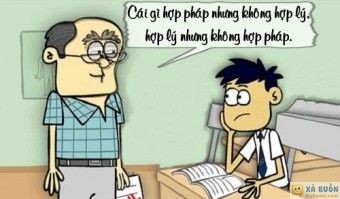Truyện cười: Cái Gì Hợp Lý Nhưng Không Hợp Pháp? -  haivl
