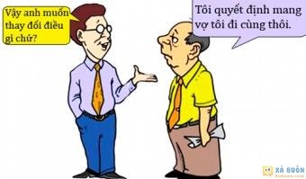 Truyện cười: Chỉ Muốn Mang Vợ Du Lịch Cùng -  haivl | hài hước | hài vl 